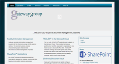 Desktop Screenshot of gatewaygroup.com